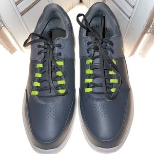 Nike Air ZOOM Accurate Mens Golf Shoes 909723-001, Grey Volt, Sz 10